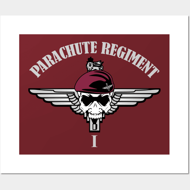 Parachute Regiment - 1st Battalion (1 PARA) Wall Art by TCP